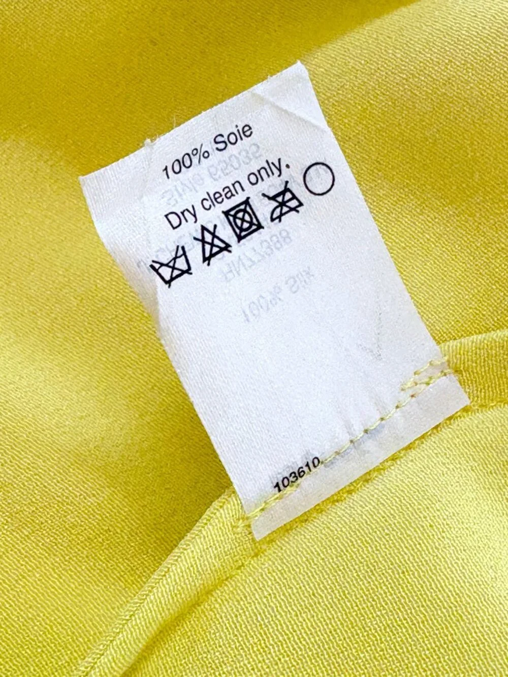 J. Crew Silk Carrie Cami in Bright Yellow, Size 2